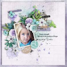 Layout using ScrapSimple Digital Layout Collection:element