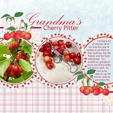 Layout using Orchardist Collection Mini by Angela Blanchard