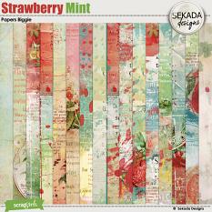 Strawberry Mint Paper Biggie