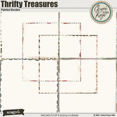 Thrifty Treasures Painted Borders