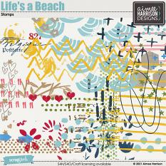 Life's a Beach Stamps