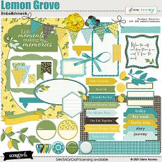 Lemon Grove Embellishments by Diane Rooney