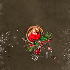 layout using Country Xmas by BeeCreation