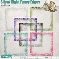 Silent Night Fancy Edges by Silvia Romeo