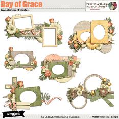 Day of Grace Clusters by Trixie Scraps