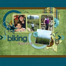 Riding with Boys Layout by Kris