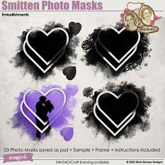 Smitten Photo Masks by Silvia Romeo