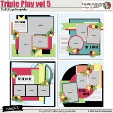 Triple Play vol 5 Trixie Scraps