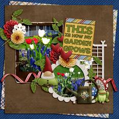 Love in the Garden Layout by Mary Kate