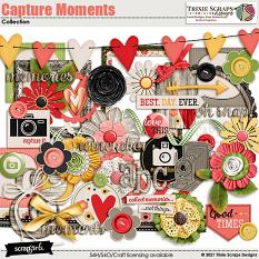 Capture Moments Kit Embellishments by Trixie Scraps