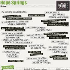 Hope Springs Quotes
