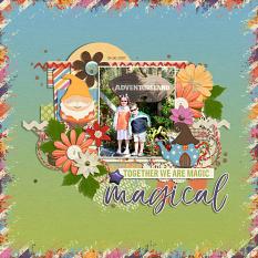 Layout created using Value Pack: Wishing Well