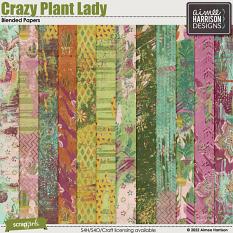 Crazy Plant Lady Blended Papers 