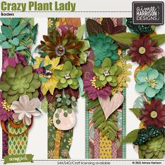 Crazy Plant Lady Borders