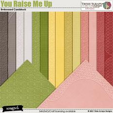 You Raise Me Up Cardstock by Trixie Scraps