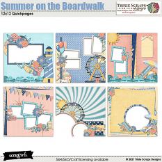 Summer on the Boardwalk Quickpages Trixie Scraps