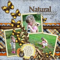 Natural Beauty Layout by Stacy