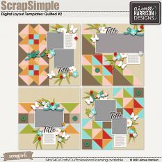 Quilted 2 Template Set