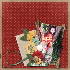 Layout created using Off The Beaten Path Pocket Life Journal Cards