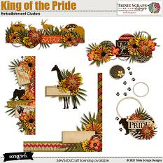 King of the Pride Clusters by Trixie Scraps