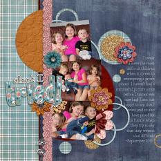 Peek-a-Boo Fun vol 1 layout by Stacey