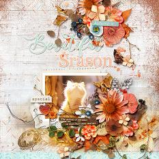 Layout using ScrapSimple Digital Layout Collection:Golden Days