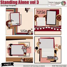 Standing Alone vol 3 by Trixie Scraps