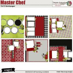 Master Chef Quickpages by Trixie Scraps