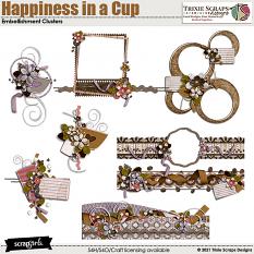 Happiness in a Cup Clusters by Trixie Scraps