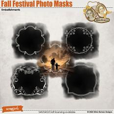 Fall Festival Photo Masks by Silvia Romeo
