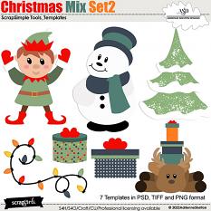 Christmas Mix-Vol2 By Adrienne Skelton Designs