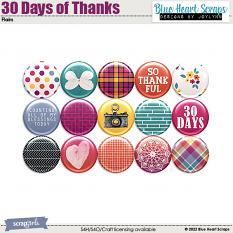 30 Days of Thanks Flair Pack