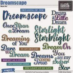 Dreamscape Word Art