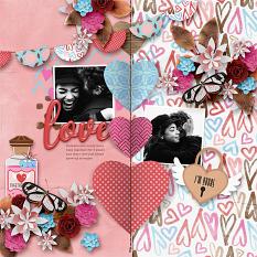 Love is in the Air Layout