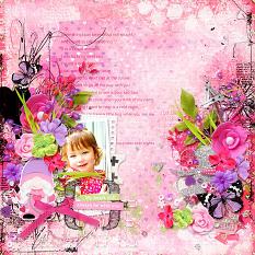 Layout using ScrapSimple Digital Layout Collection:Be My Cupid
