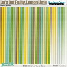 Let's Get Fruity: Lemon Lime Ombres