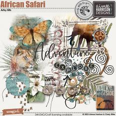 African Safari Artsy Bits