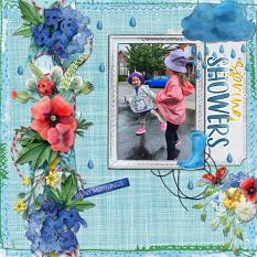 Showers & Flowers Layout