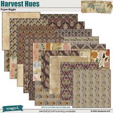 Harvest Hues - Digital Scrapbook Paper by JunkwithSteph