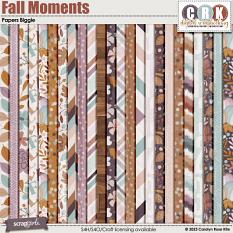 Fall Moments Papers Biggie by CRK