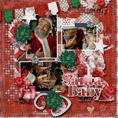 Santa Baby Layout