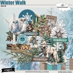 Winter Walk Mini Collection by Adrienne Skelton Designs