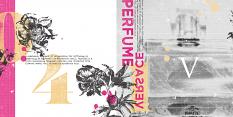 "Perfume" digital scrapbooking layout by Brandy Murry
