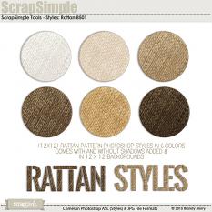 ScrapSimple Tools - Styles: Rattan 8501