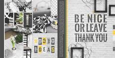 "Decor Ideas" digital scrapbooking layout by Brandy Murry. 