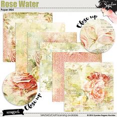 Rose Water digital papers