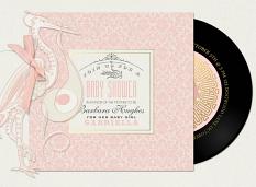 "Baby Shower Invitation" card sample by Brandy Murry
