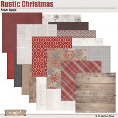 Rustic Christmas Paper Biggie