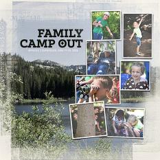 Family Camp Out by Nann Dalton