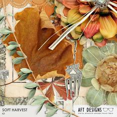 Detail if some elements included in this Thanksigving inspired digi scrap kit